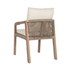 Trädgårdsmatsalsset i naturligt akaciaträ, 170 x 90 x 75 cm | Sea Side