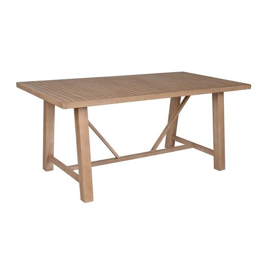 Trädgårdsmatsalsset i naturligt akaciaträ, 170 x 90 x 75 cm | Sea Side