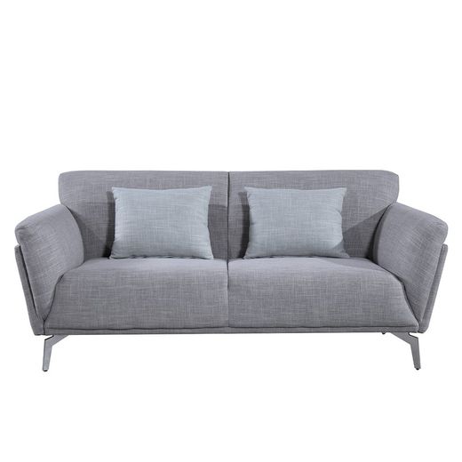 Zestaw dwóch dwu i trzyosobowych sof Pärumm Calabria kamienny szary, 185 x 90 x 80 cm / 230 x 90 x 80 cm