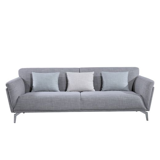 Zestaw dwóch dwu i trzyosobowych sof Pärumm Calabria kamienny szary, 185 x 90 x 80 cm / 230 x 90 x 80 cm