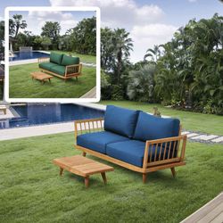 Wooden Garden Set Chillvert Jersey Sofa + Low Table