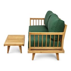 Wooden Garden Set Chillvert Jersey Sofa + Low Table