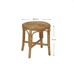 Set da giardino in rattan naturale | Parma