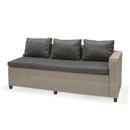 Turin garden pack with corner sofa and armchair