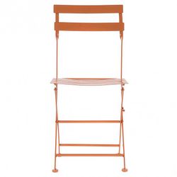 Coral Metal Garden Table and 2 Chairs Set