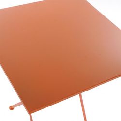 Coral Metal Garden Table and 2 Chairs Set