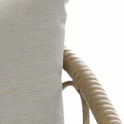 Σετ γωνιακού καναπέ και τραπεζιού κήπου σε Μπεζ/Λευκό/Natural XL Steel