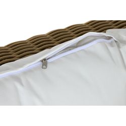 4-piece garden sofa set in beige synthetic rattan, 248 x 85 x 80 cm | Sea Side