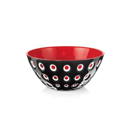 Set 2 Bowls Negro, Rojo y Blanco Ø25x11 cm