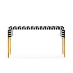 Mehrfarbige Stahlkonsole, 156 x 38 x 85 cm