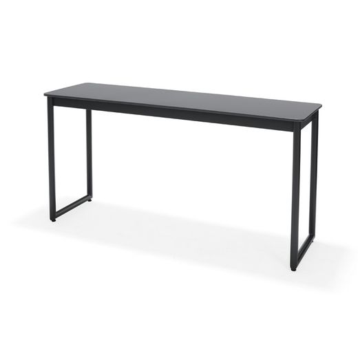 Consola de aluminio en gris, 138 x 43 x 75 cm | Livorno
