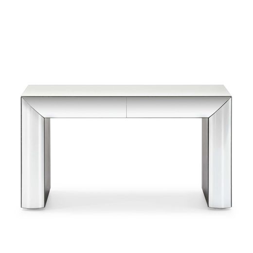 Specchio consolle e nero dm, 140x45x80 cm