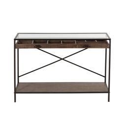 Ξύλινη κονσόλα, 122x43x83 εκ
