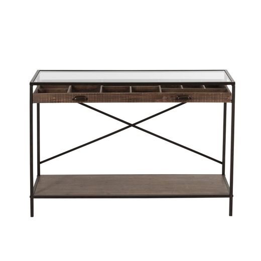 Ξύλινη κονσόλα, 122x43x83 εκ