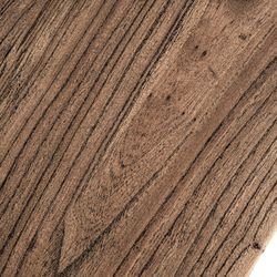 Consola de madera de olmo en marrón, 200 x 40 x 75 cm | Norvik