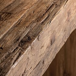 Consola de madera de teca en marrón, 180 x 46 x 80 cm | Nysted