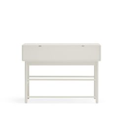 Cream wooden console table, 120 x 35 x 90 cm | Corvo