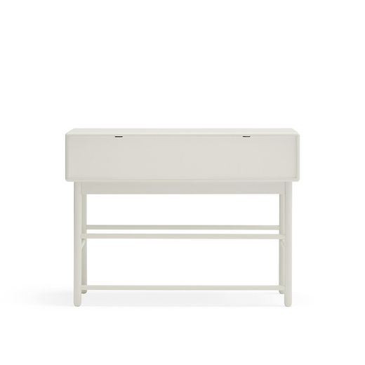 Cream wooden console table, 120 x 35 x 90 cm | Corvo
