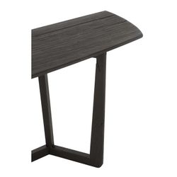 Svart Maty träkonsol, 140x40x78 cm