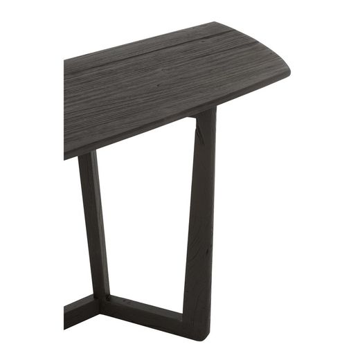 Svart Maty träkonsol, 140x40x78 cm