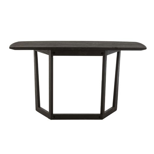 Svart Maty träkonsol, 140x40x78 cm