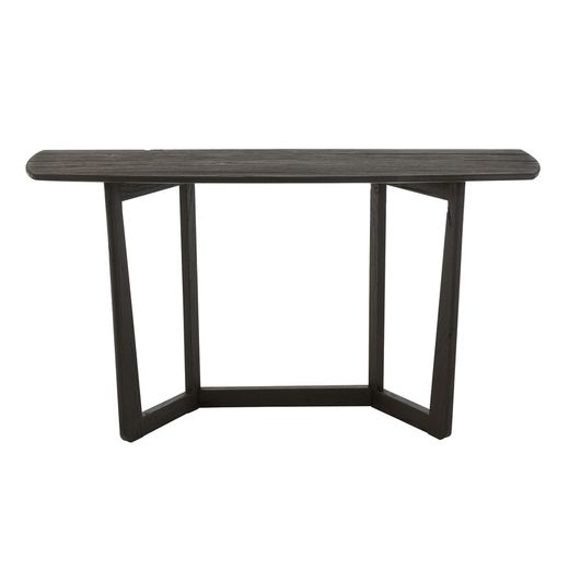 Svart Maty träkonsol, 140x40x78 cm