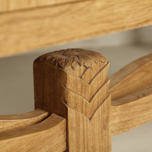 Console en bois Mindi, 188x45x90cm