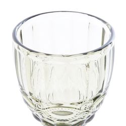 Glass water cup in green, Ø 8.7 x 17 cm | Cabral