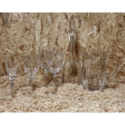 Tasse à eau en cristal Lyric, Ø8,2x20cm