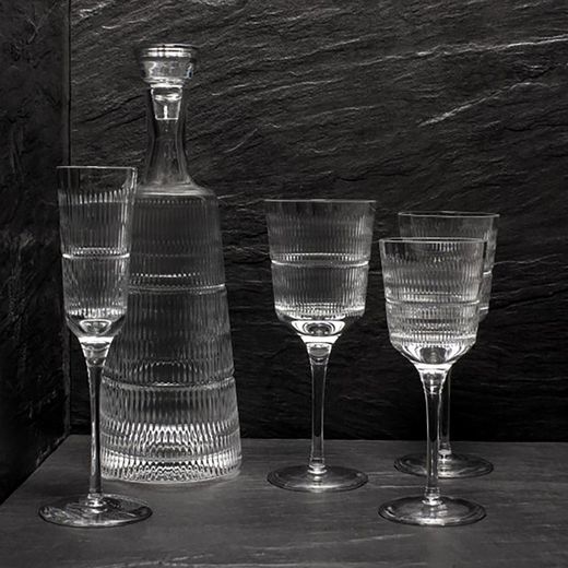 Vendôme Crystal Water Cup, Ø8,5x21cm