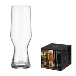 55 cl transparentes Glasbierglas | Bierhandwerk