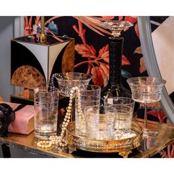 Klart kristall martini glas, Ø 11,4 x 16 cm | Vinyl