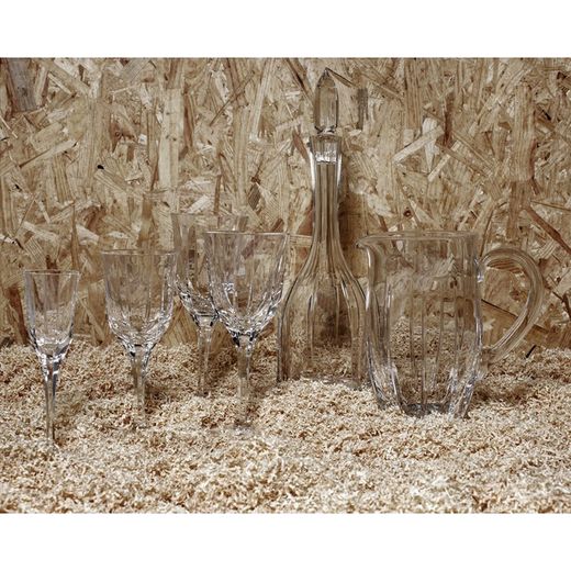 Verre à vin blanc en verre transparent, Ø 7,1 x 18 cm | Paroles