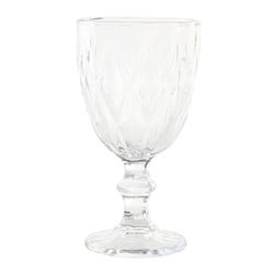 Set de 6 copas de agua, 6 copas de vino y 6 copas flauta de cristal en transparente | Magallanes
