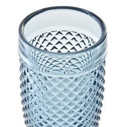 Coppa flute in vetro blu, Ø 7 x 20 cm | Da Gama