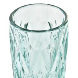 Packung mit 6 Kristallflötengläsern in Türkis | Magellan