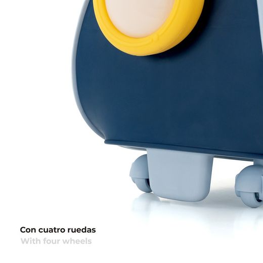 Blue polyethylene ride-on, 46x20x35 cm | scott