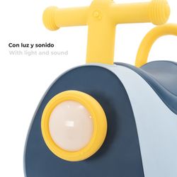 Blue polyethylene ride-on, 46x20x35 cm | scott