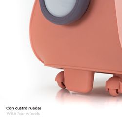 Porteur en polyéthylène rose, 46x20x35 cm | Scott