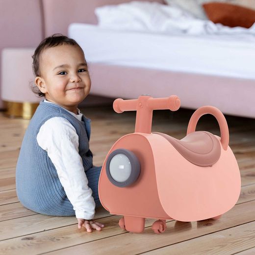 Porteur en polyéthylène rose, 46x20x35 cm | Scott