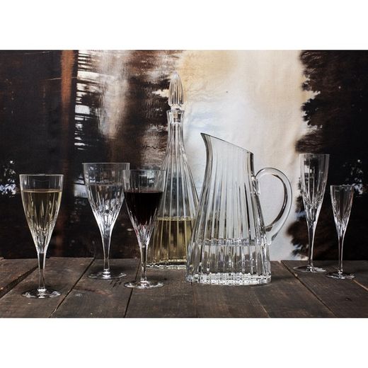 Verrerie avec 62 pièces de verre transparent | Fantaisie