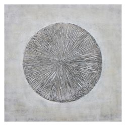 Abstract frame with 3D effect (100 x 100 cm) | Abstract Series