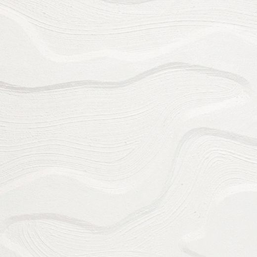 Cuadro abstracto de tejido y madera en blanco | Elounda