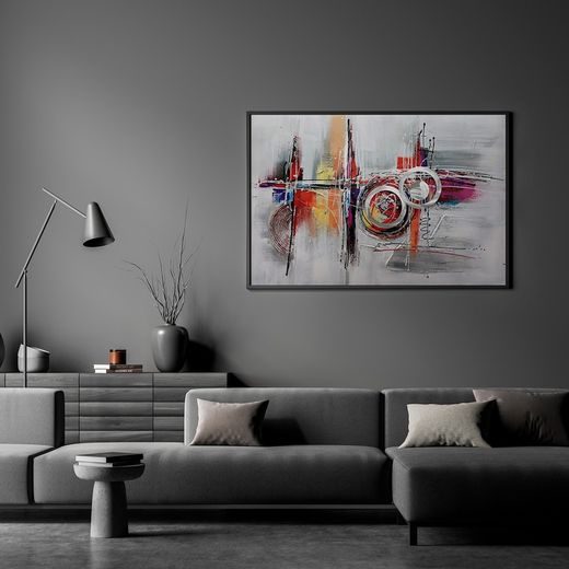 Tableau abstrait I (120 x 80 cm) | Série abstraite