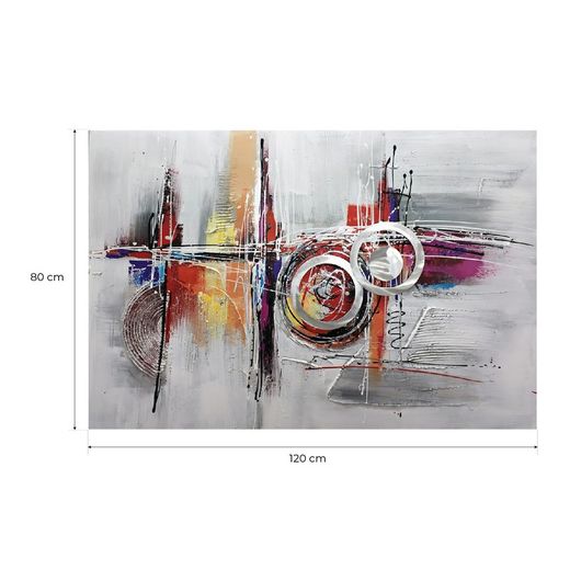 Tableau abstrait I (120 x 80 cm) | Série abstraite