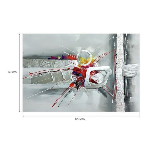 Abstract schilderij II (120 x 80 cm) | Abstracte reeks