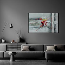 Abstract schilderij II (120 x 80 cm) | Abstracte reeks