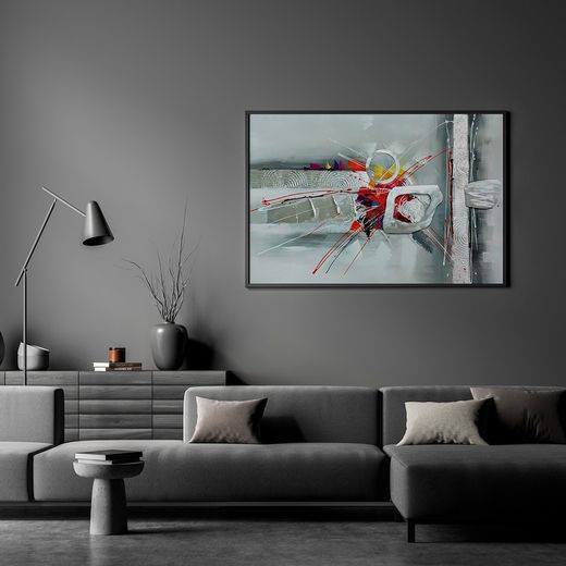 Abstract schilderij II (120 x 80 cm) | Abstracte reeks