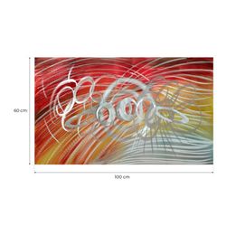 Peinture serpentine abstraite (100 x 60 cm) | Série abstraite