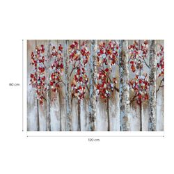 Tableau Paysage Arbres Automne 120 x 80 cm | Série Nature
